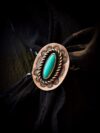 copper kingman turquoise bandana scaef wild rag slide