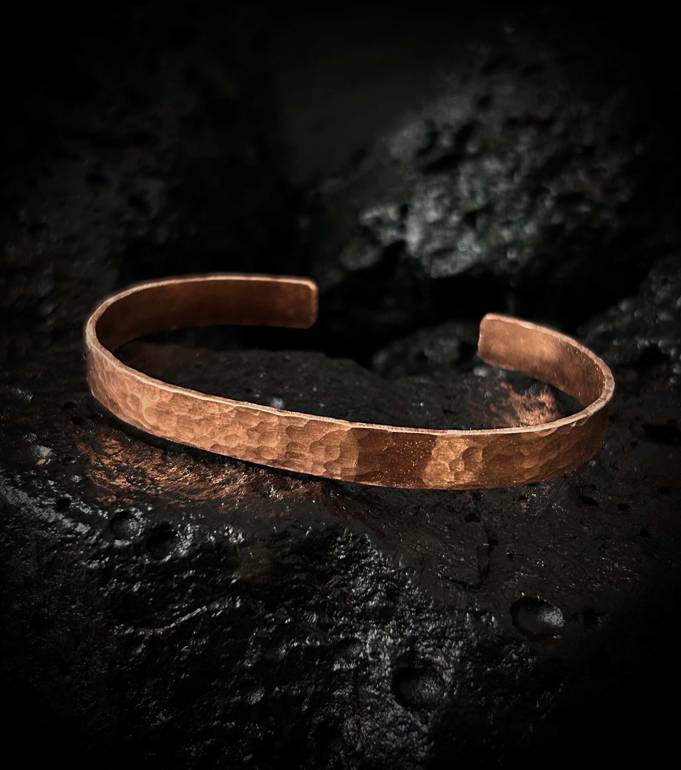 Hammered Copper Cuff